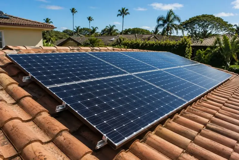 Installation de panneaux solaires à Optevoz